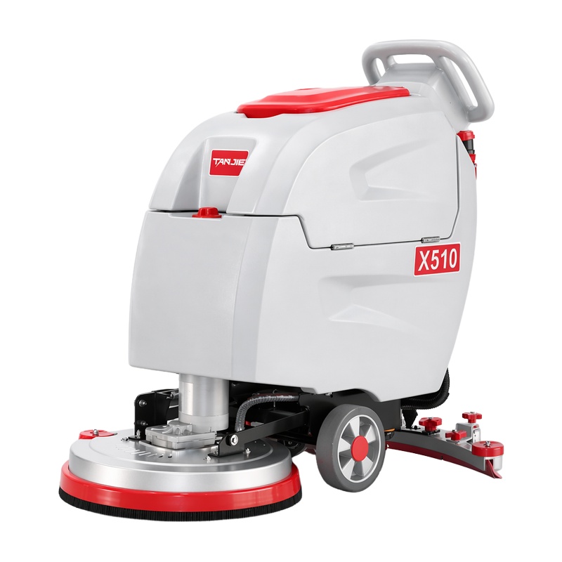 长寿坦洁手推式洗地机X510